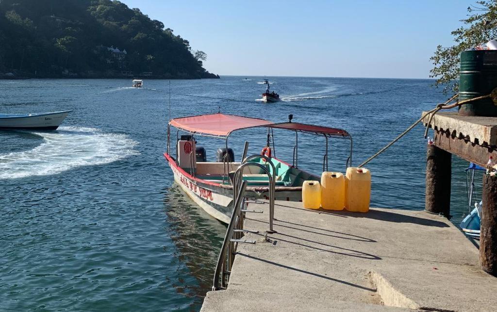 Casa Palmito Cerca De La Playa Villa Yelapa Eksteriør billede